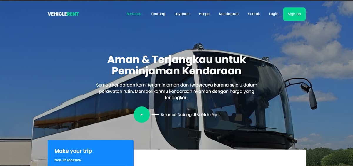 Vehicle Rent